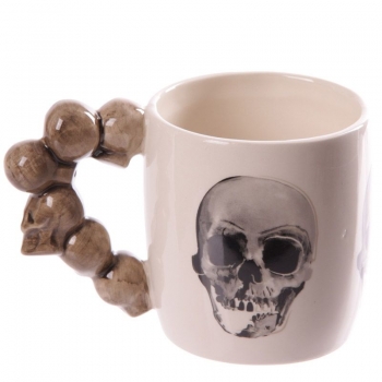 Kaffeebecher Totenkopf Tasse Skull Becher